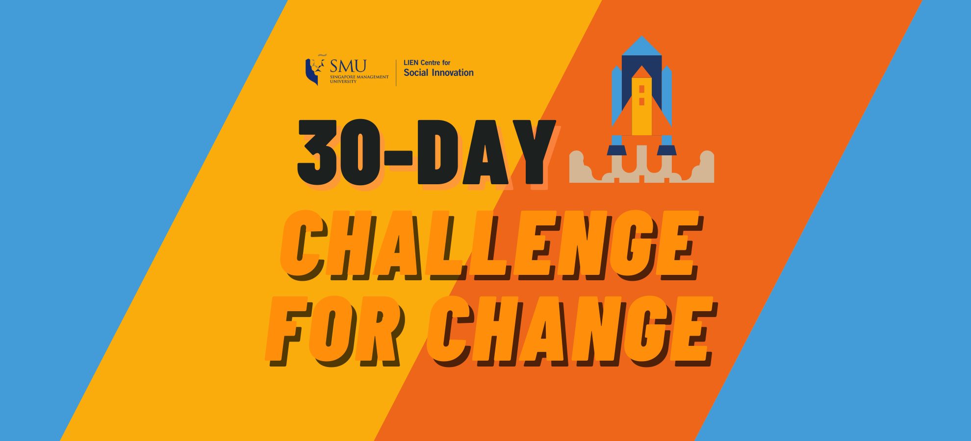 30 days challenge for change banner